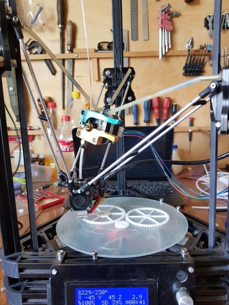 “Подвешенный” экструдер