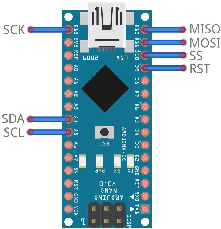 Схема i2c модуля