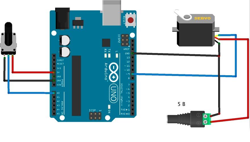 L293D Motor Shield (Моторчик / Шаговый двигатель / Сервопривод шилд)