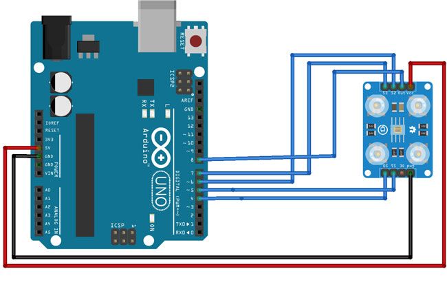 RGB-детектор Arduino