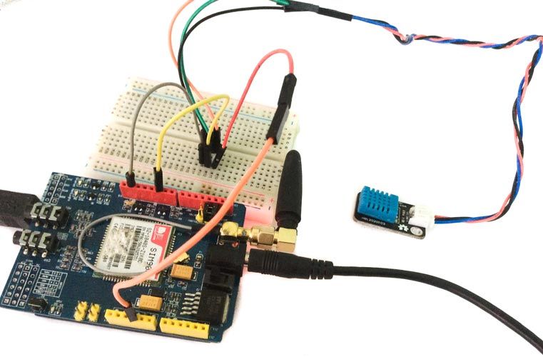 GSM/GPRS автономная погодная станция