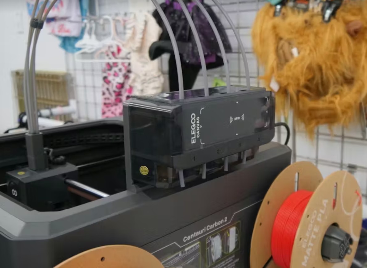 Объединение в несколько блоков Centauri Carbon 2