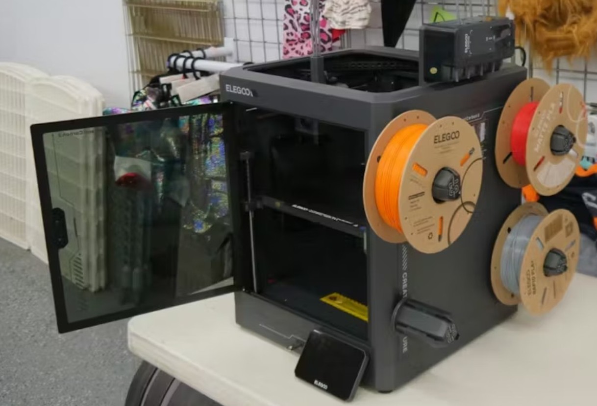 Открытое хранение катушек Centauri Carbon 2