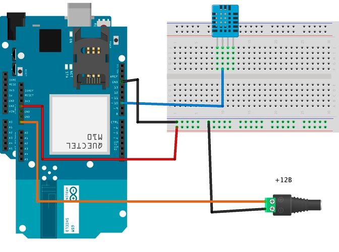 Схемы: avr gsm