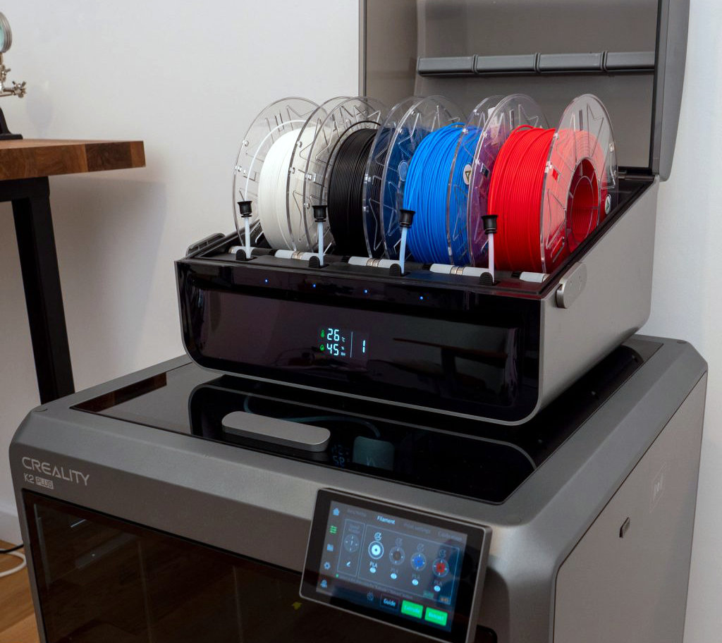 Загрузка филамента Creality K2 Plus