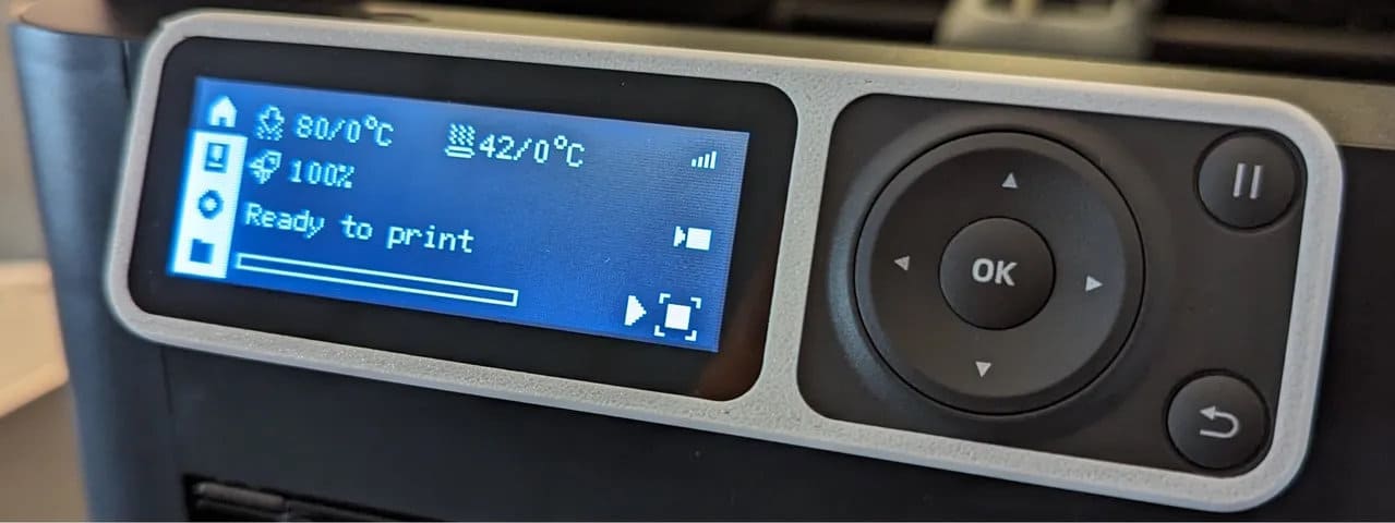 Экран принтера Bambu Lab серии P1 Экран принтера Bambu Lab серии P1