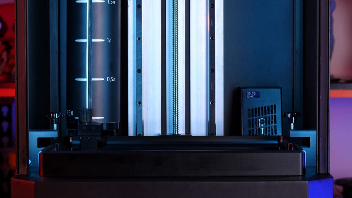 Внутри принтера Rex 8K Mono