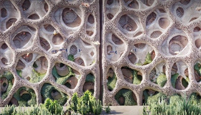 Морские дамбы, напечатанные на 3D-принтере компанией Kind Designs Морские дамбы, напечатанные на 3D-принтере компанией Kind Designs