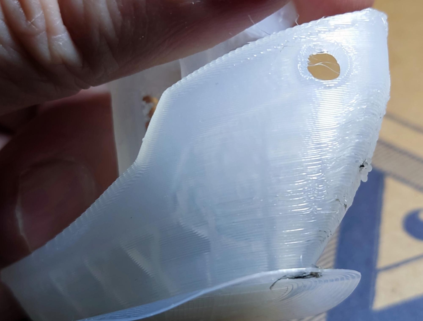 Оплывание модели