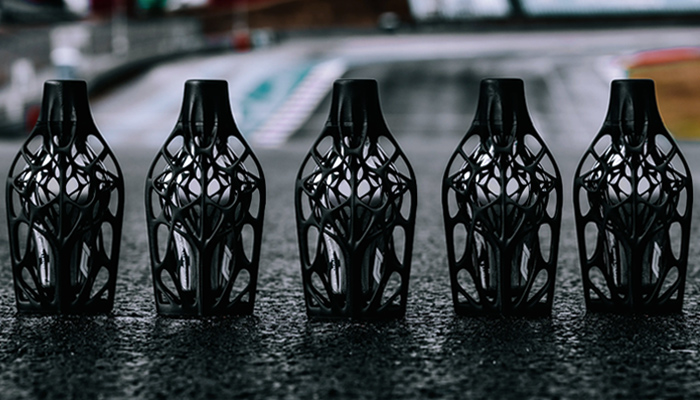 3D-печатный экзоскелет для парфюмерной линейки