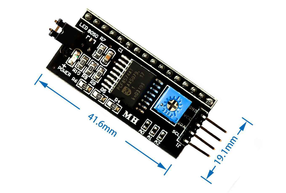 LCD 1602 Работа c ЖК дисплеем