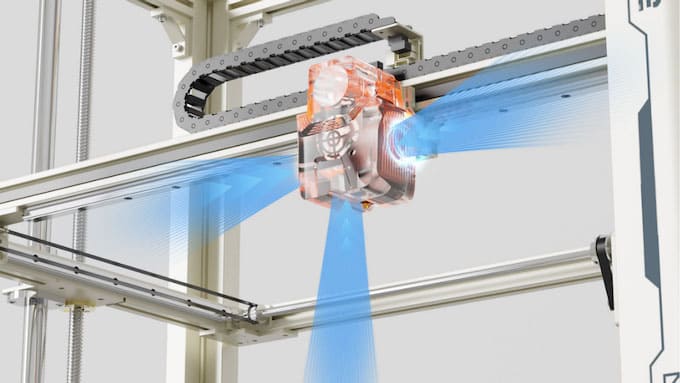 Охлаждение Elegoo Orange Storm Giga Охлаждение Elegoo Orange Storm Giga