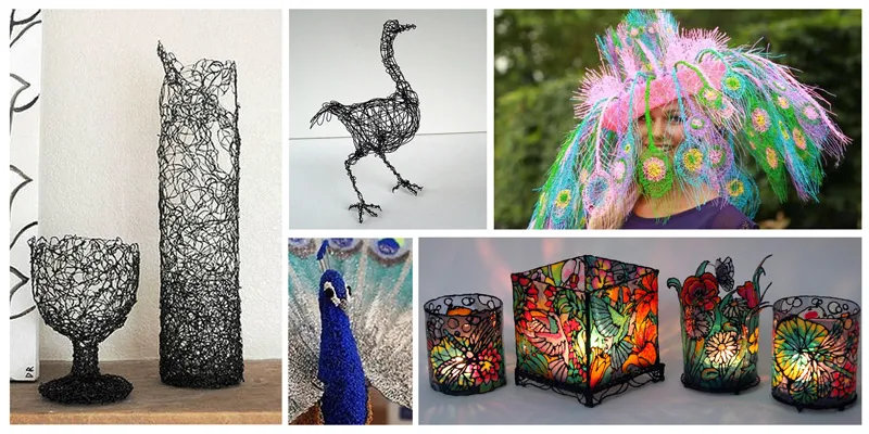 Сложные предметы, сделанные с помощью 3D ручки Сложные предметы, сделанные с помощью 3D ручки