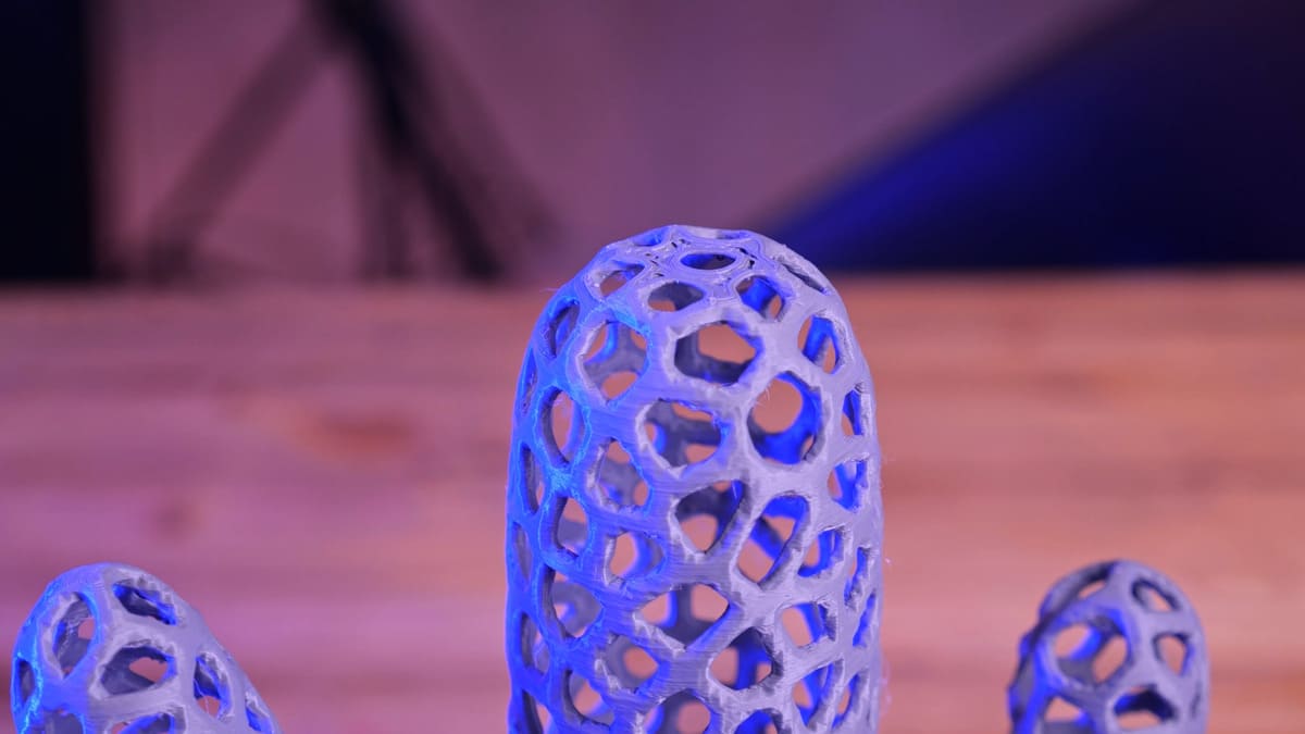 Модель кактуса ABS, напечатанная на Qidi Plus 4