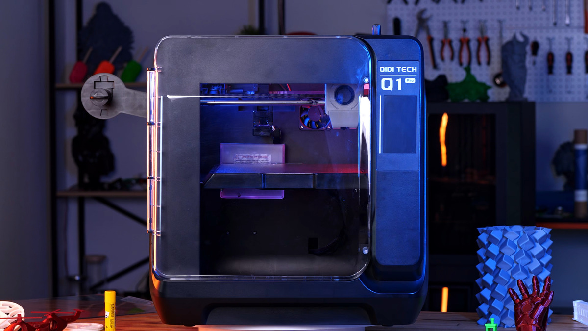 Qidi Q1 Pro для печати разными материалами