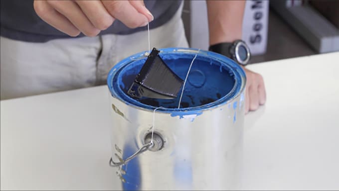 Обмакивание в ацетон