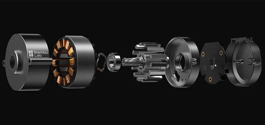 Сервопривод экструдера Bambu Lab H2С