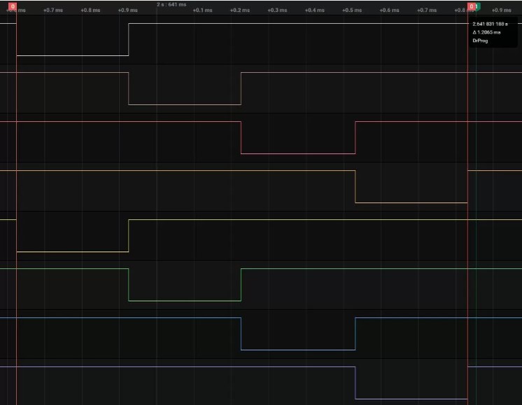 Сканирование матричной клавиатуры 4х4