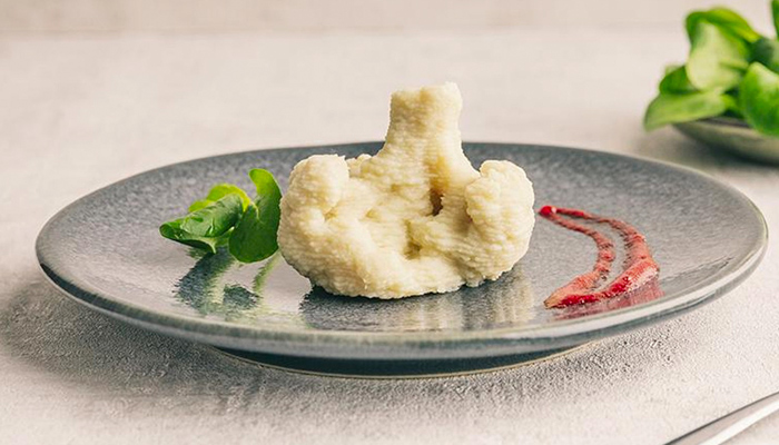 Цветная капуста, напечатанная на 3D-принтере