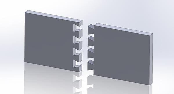 FFF печать крупной детали по частям FFF печать крупной детали по частям