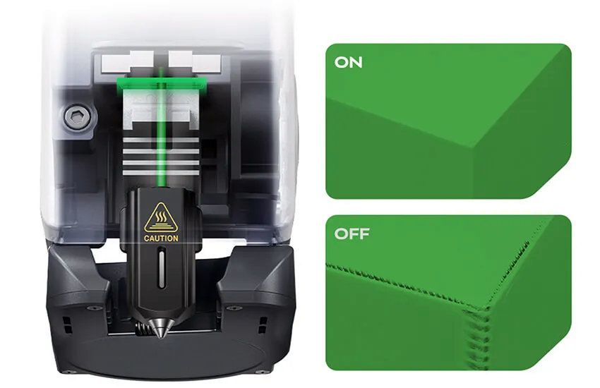 Функция Pressure Advance принтера SPARKX