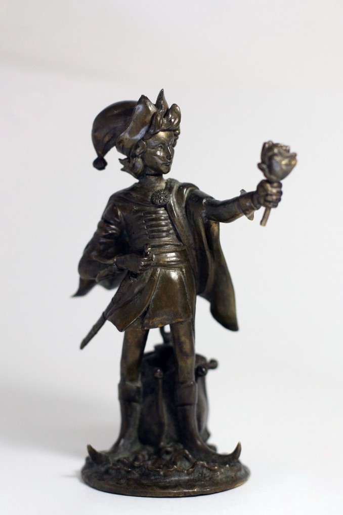 Напечатанная 3D скульптура Лев