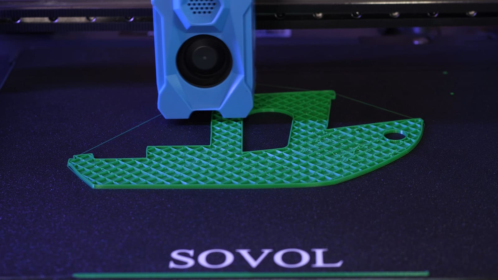 Печать внешних стенок на 260 грудсов на SV08 Печать внешних стенок на 260 грудсов на SV08