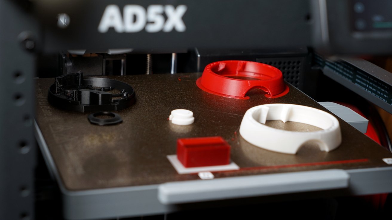 Печать 3D принтера FlashForge AD5X