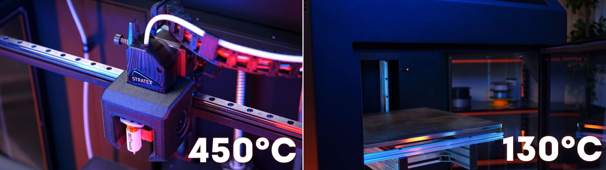 Область печати Stratex 350 Область печати Stratex 350