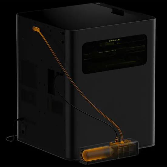 CO2 огнетушитель в камере принтера H2D CO2 огнетушитель в камере принтера H2D