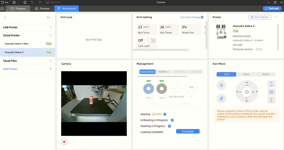 Инструкция к Anycubic Kobra X