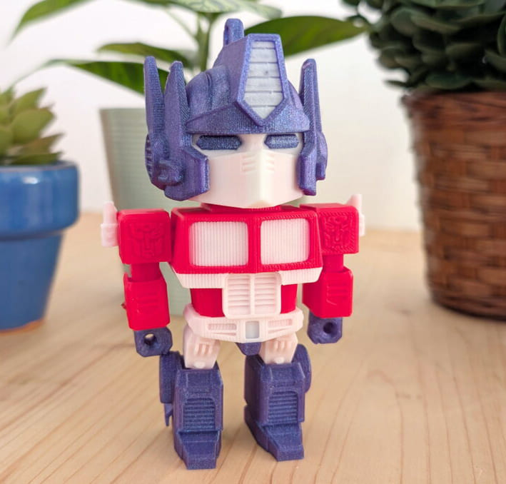 Модель, напечатанная QIDI Q2