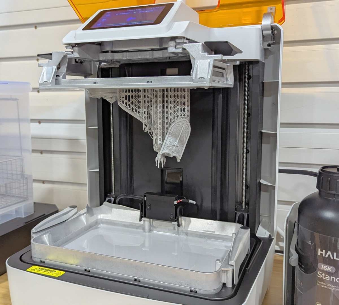 Процесс печати принтера PioCreat HALOT-X1 Процесс печати принтера PioCreat HALOT-X1