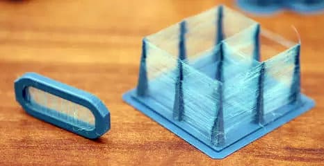 Появление тонких нитей