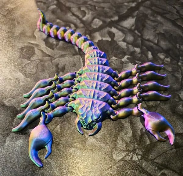 Модель, напечатанная из PLA 3D пластика