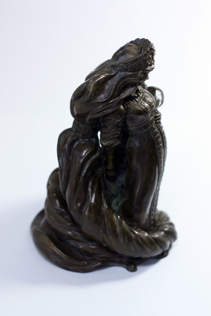 Итоговый результат 3D-моделирования скульптуры Права