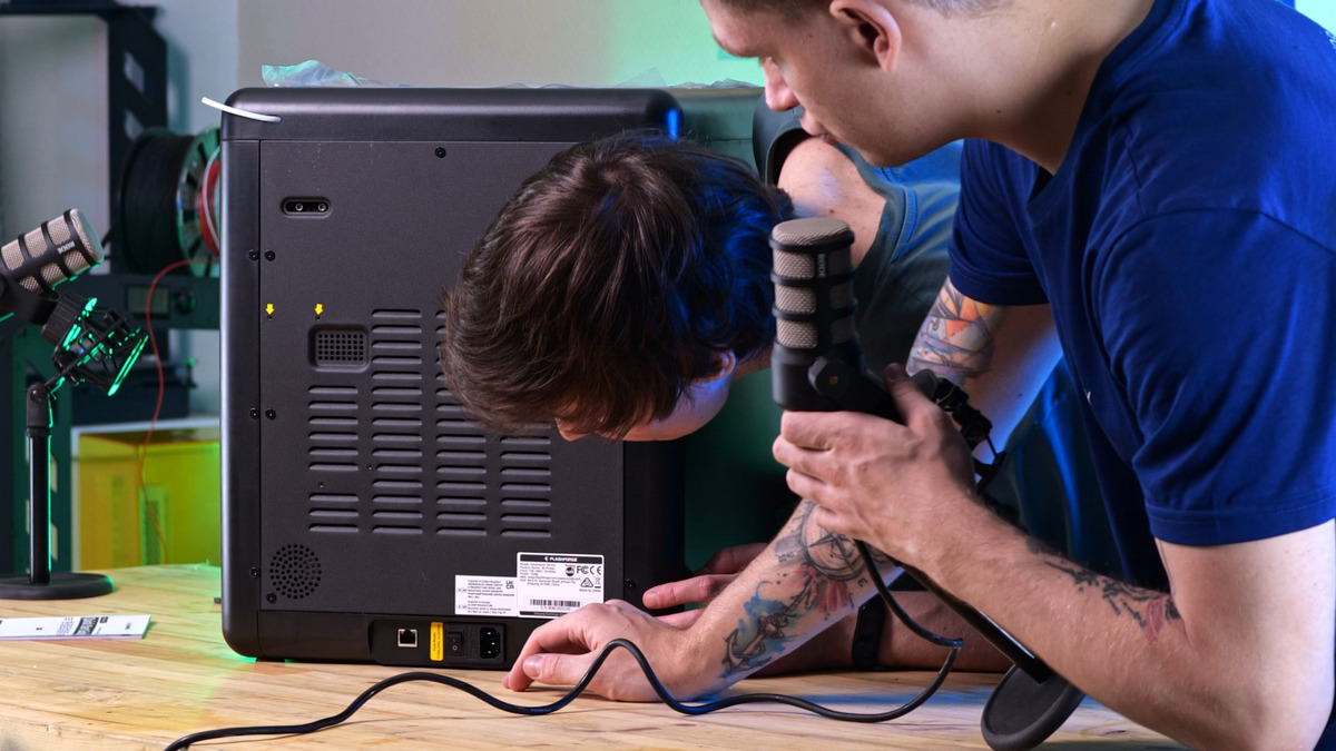 FlashForge 5M Pro сзади