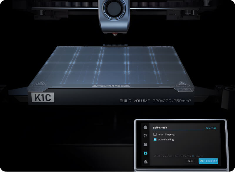 Creality-K1C-07 авто калиброка Creality-K1C-07 авто калиброка