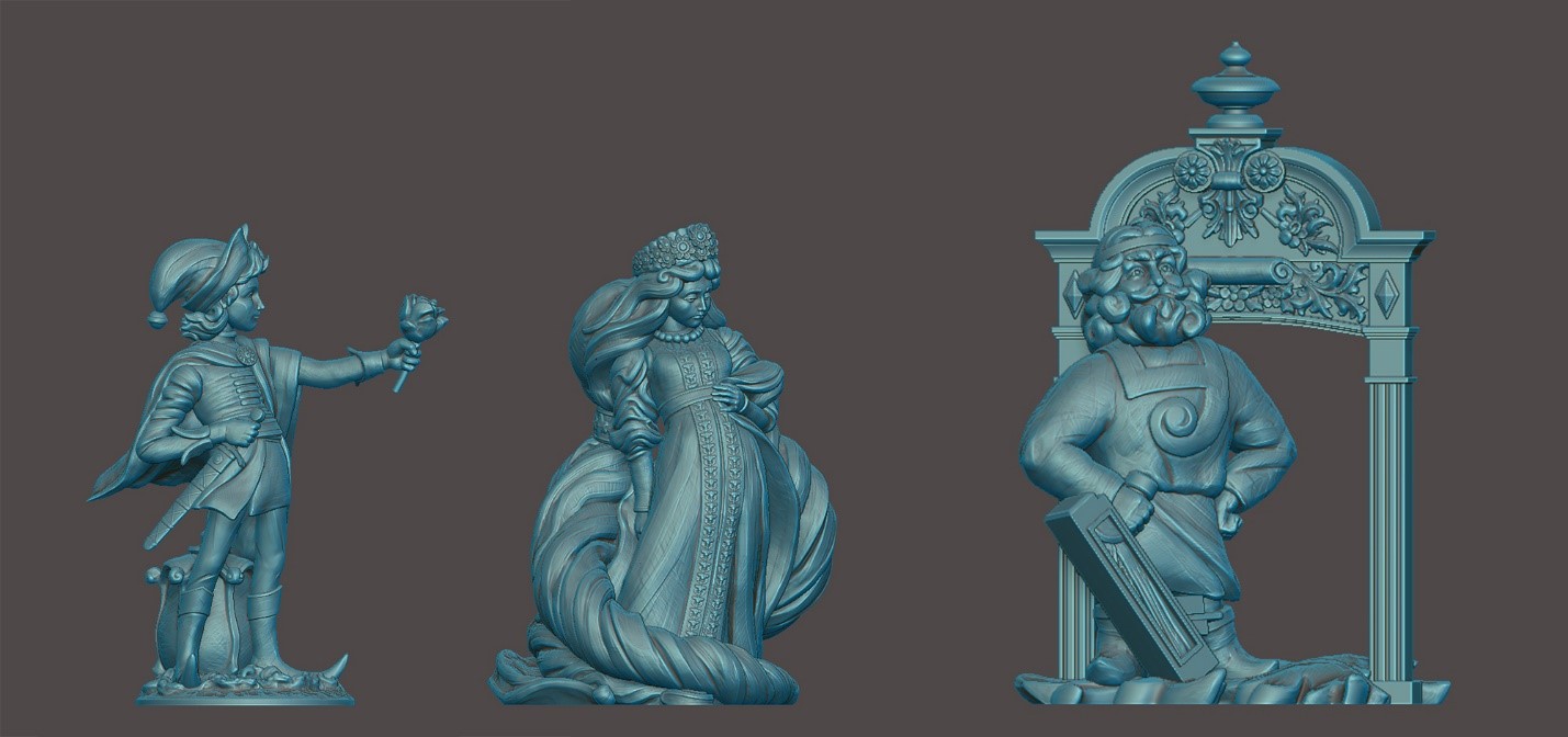 3D модели готовые к 3D печати ZBrush