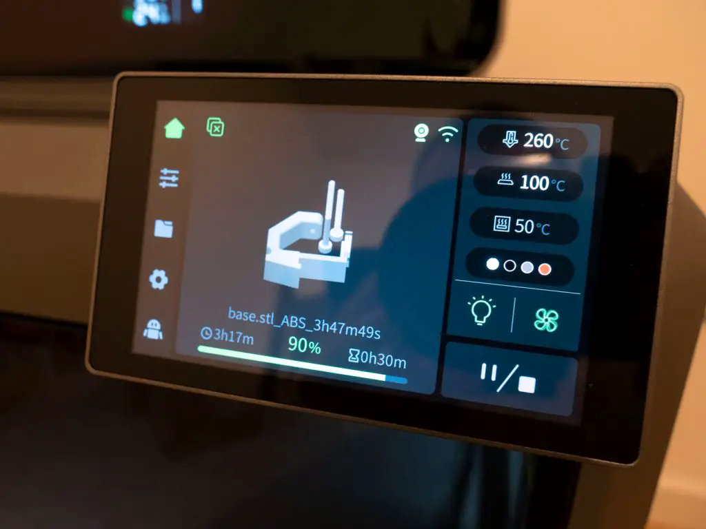 Дисплей принтера Creality K2 Plus