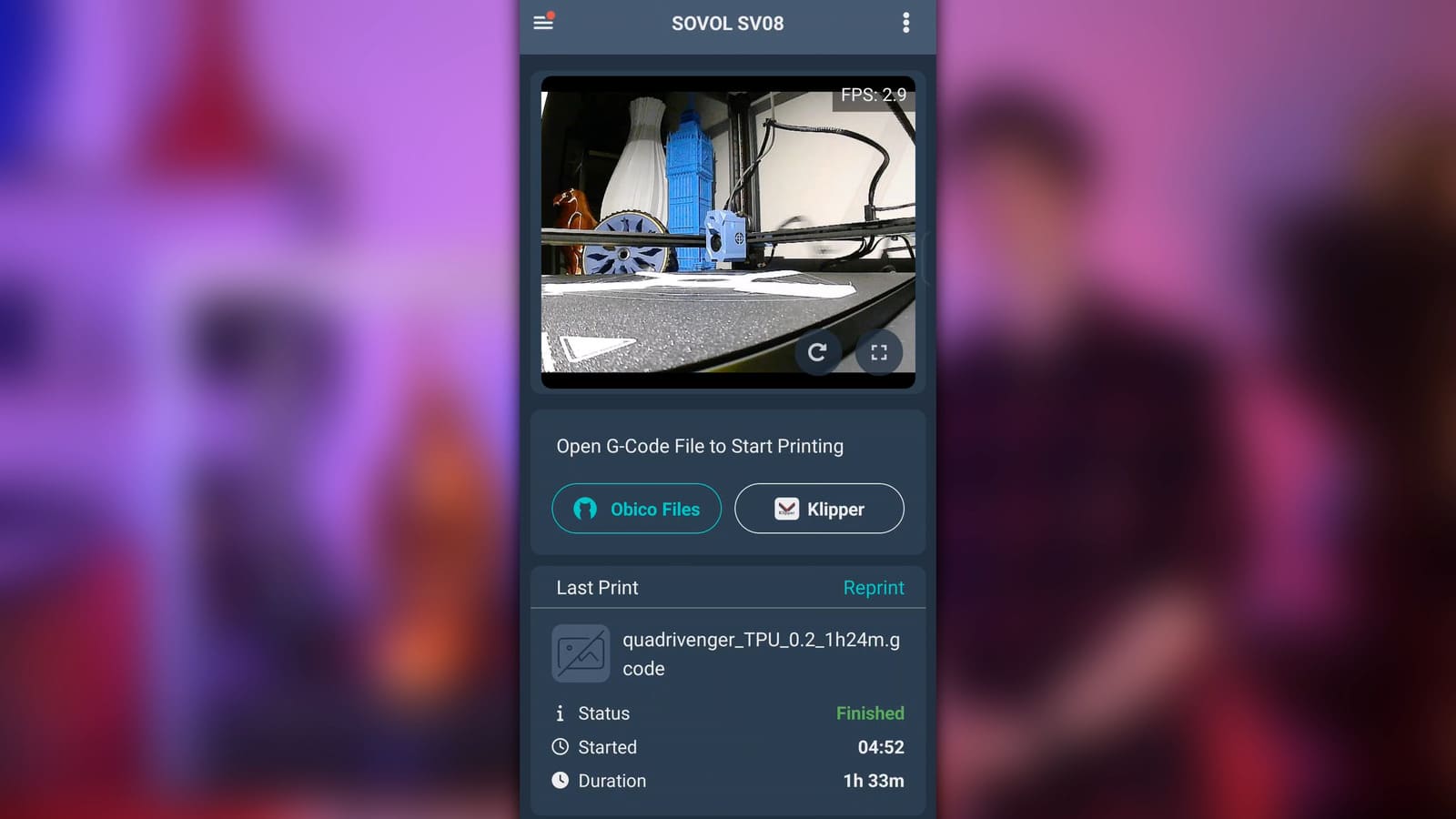 Предложение подключь SV08 к Obico Предложение подключь SV08 к Obico