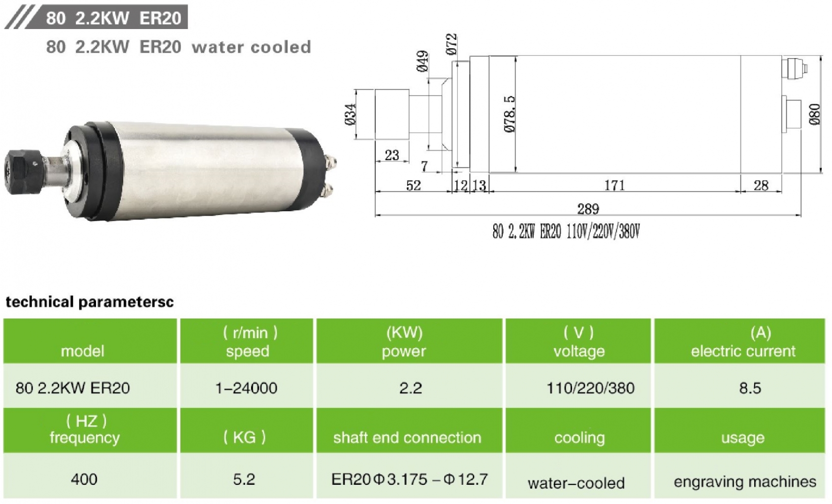 JKONGMOTOR 80 2.2кВт ER20 220В 1.JPG