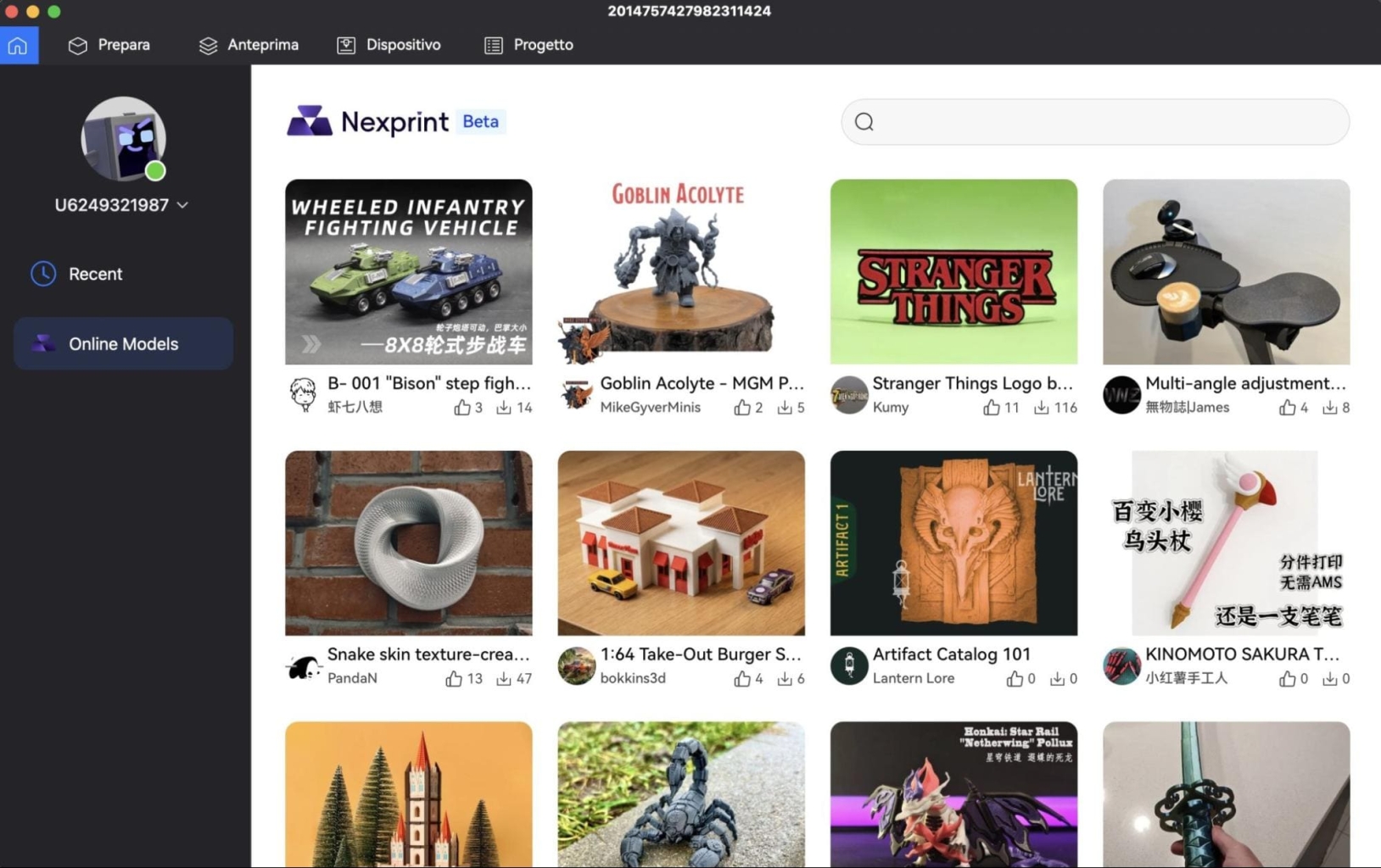 Библиотека Nextprint для Centauri Carbon 2