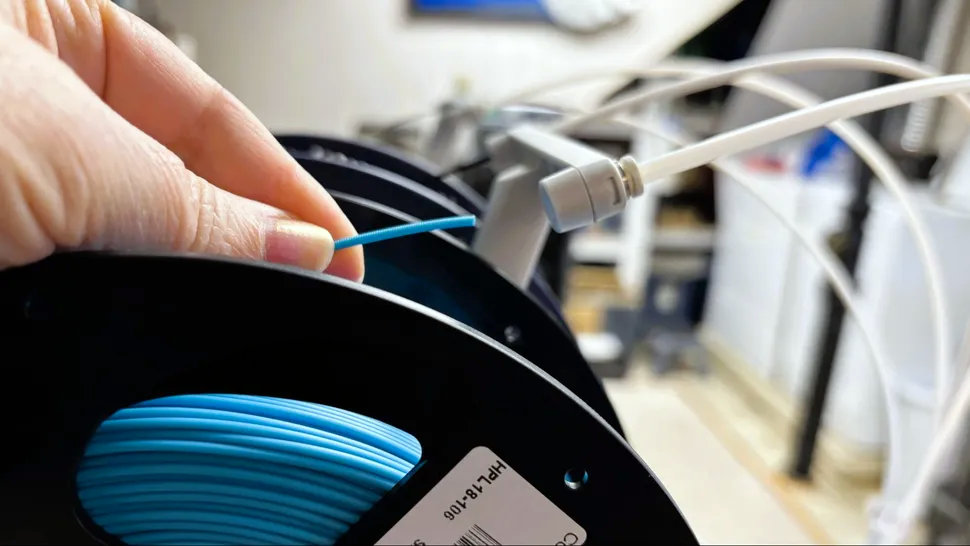 Загрузка филамента Anycubic Kobra X