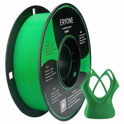 PLA пластик 1.75 мм ERYONE зеленый 1 кг