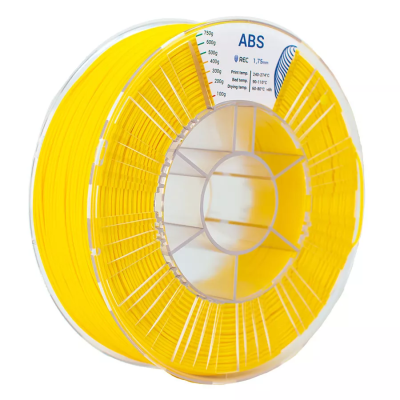 ABS пластик 1,75 REC желтый 0,75 кг