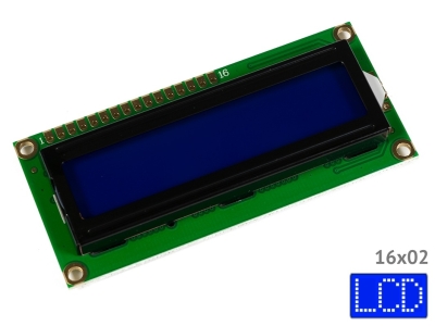 Символьный дисплей STN LCD1602, синий, 16x2