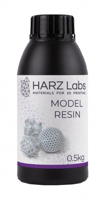 Фотополимерная смола HARZ Labs Model Resin 0.5 л, белая
