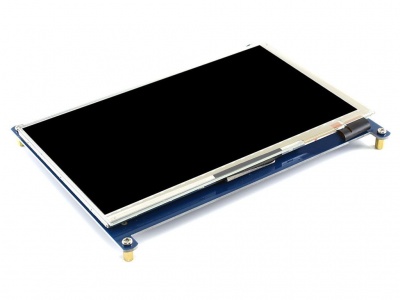 Сенсорный емкостной IPS LCD (C)-дисплей Raspberry Pi Waveshare, HDMI, 1024x600 / 7”