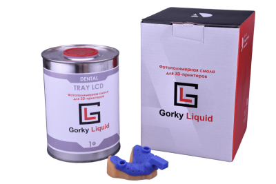 Фотополимерная смола Gorky Liquid "Dental Tray" LCD/DLP 1 л